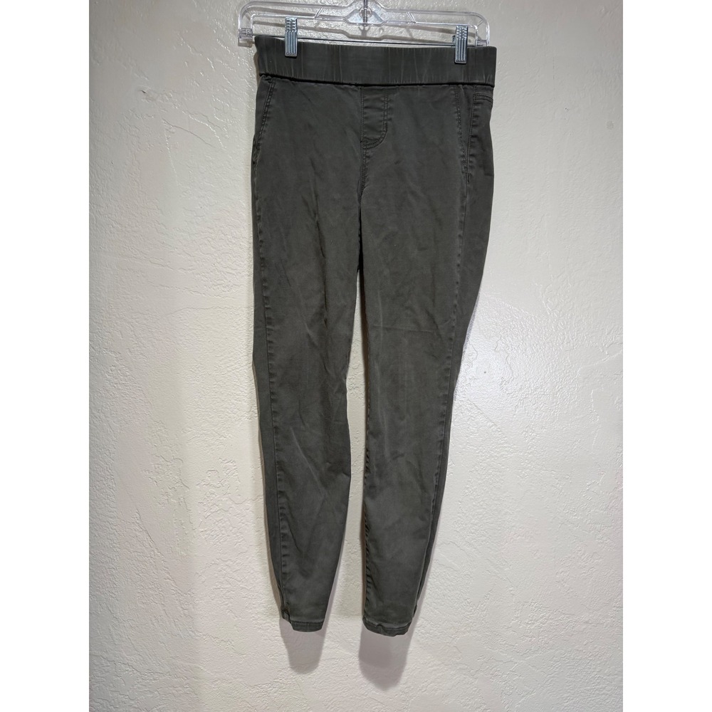 Liverpool Los Angeles Beluga Green Pull On Skinny Pants Petite 0/25